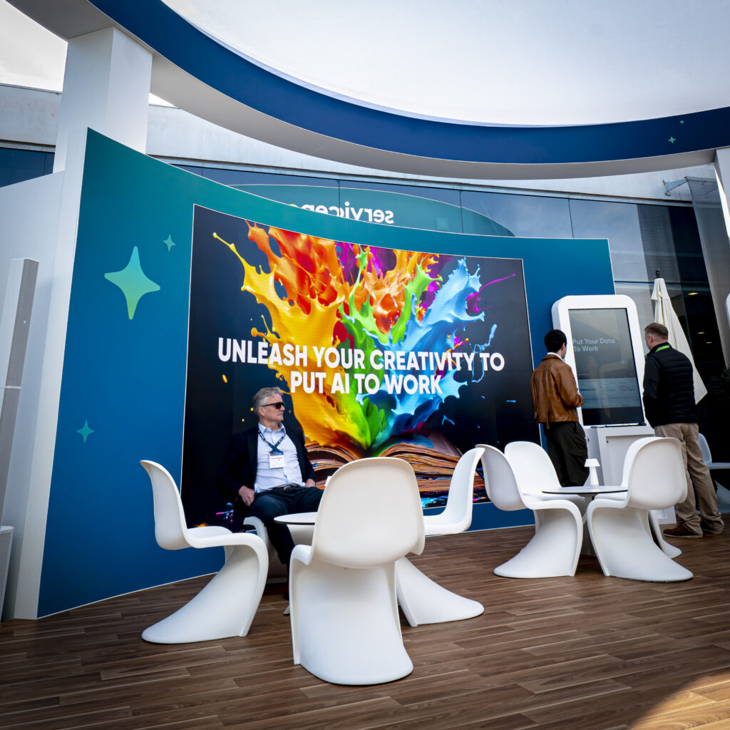 Neil Scrivener, Executive Producer for ServiceNow at Mobile World Congress (MWC) 2025. 