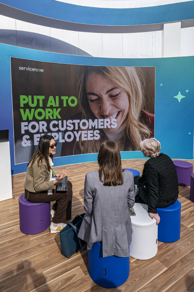 Neil Scrivener, Executive Producer for ServiceNow at Mobile World Congress (MWC) 2025. 