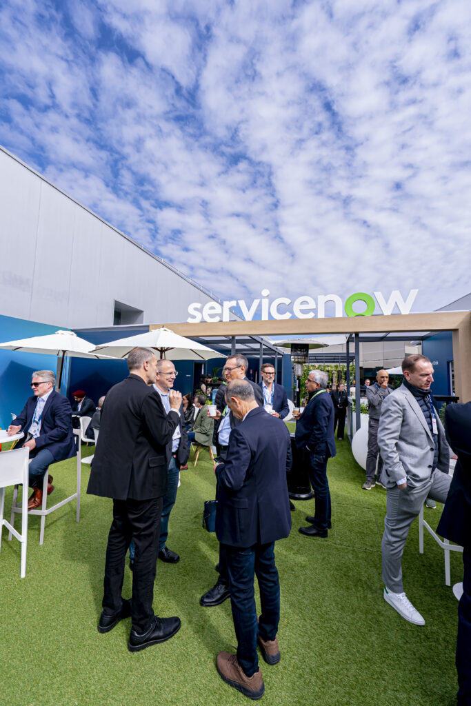 Neil Scrivener, Executive Producer for ServiceNow at Mobile World Congress (MWC) 2025. 