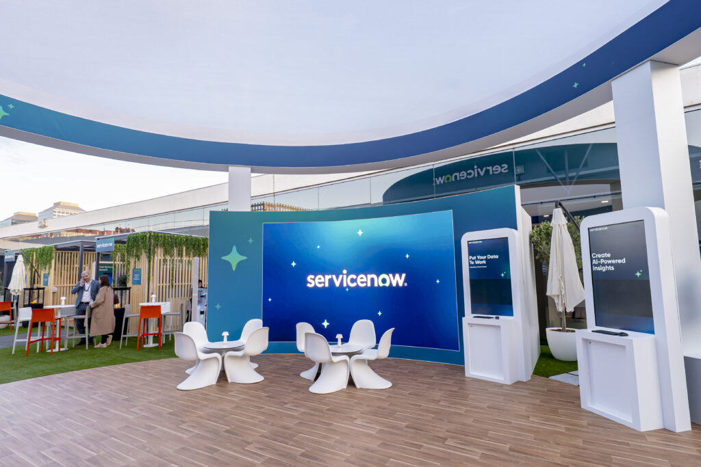 Neil Scrivener, Executive Producer for ServiceNow at Mobile World Congress (MWC) 2025. 