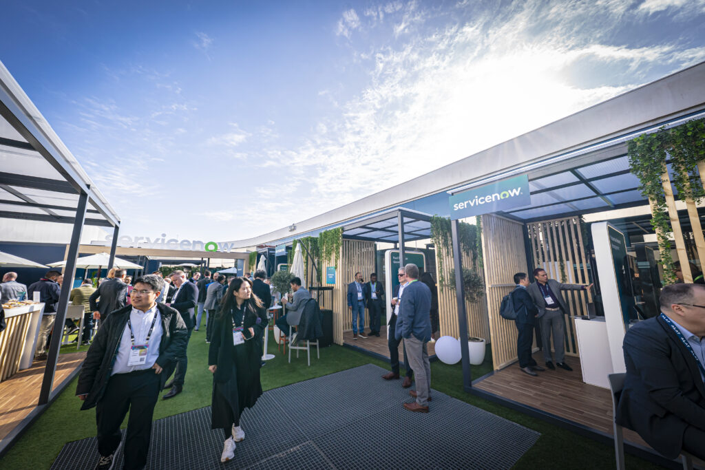 Neil Scrivener, Executive Producer for ServiceNow at Mobile World Congress (MWC) 2025. 