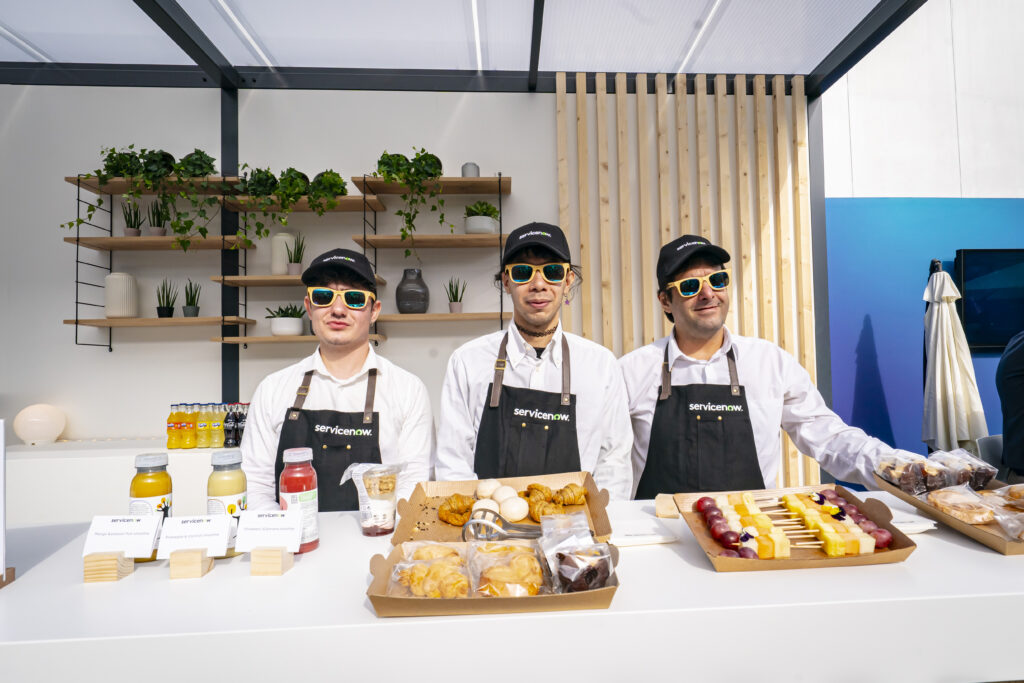 Neil Scrivener, Executive Producer for ServiceNow at Mobile World Congress (MWC) 2025. 