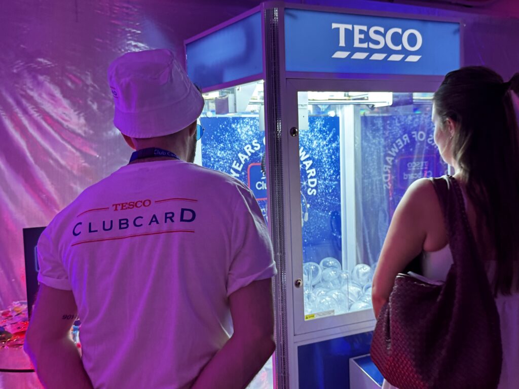 Neil Scrivener project directed an event for Tesco to celebrate the 30th birthday of the Club Card - with Blue and B*Witched performing.