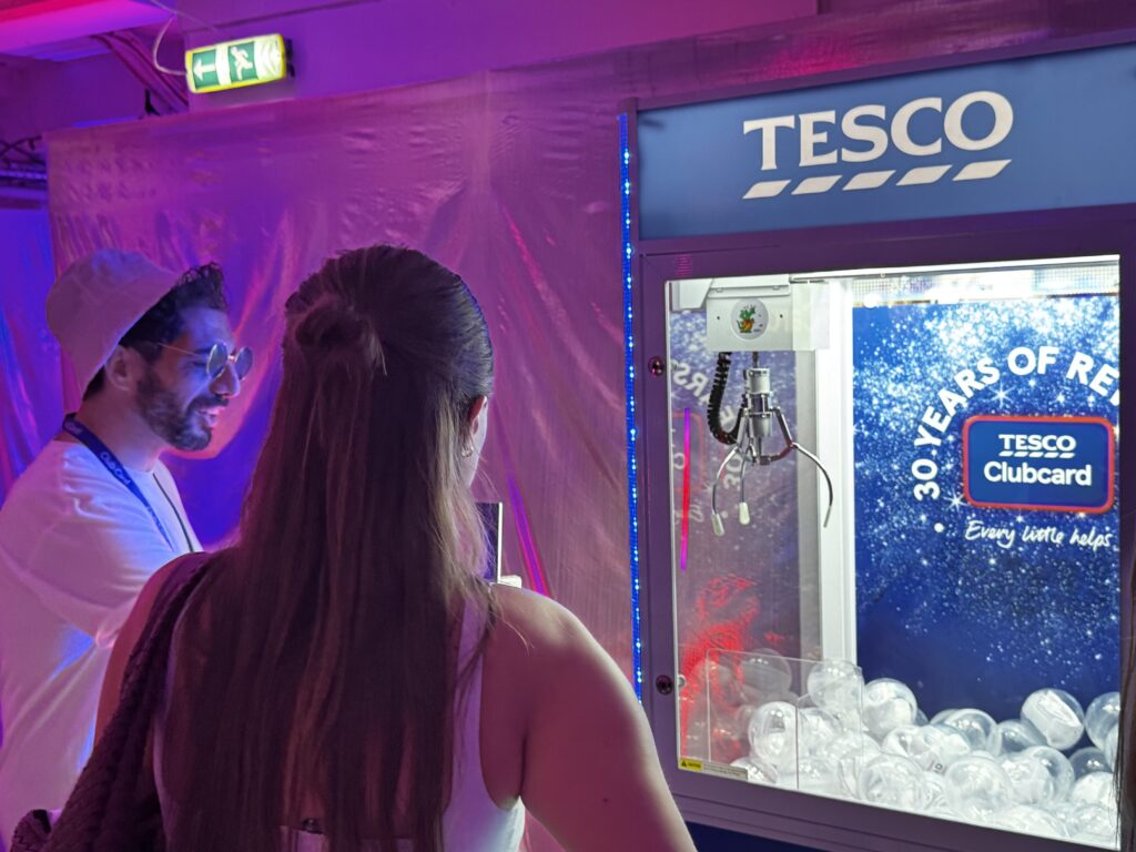 Neil Scrivener project directed an event for Tesco to celebrate the 30th birthday of the Club Card - with Blue and B*Witched performing.